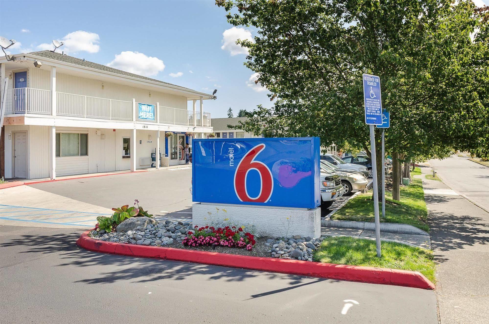 Motel 6-Tacoma, Wa - South Exterior foto
